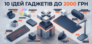 Що подарувати техноману 10 ідей гаджетів до 2000 грн
