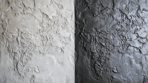 декоративна штукатурка під бетон — порівняння матового і глянцевого воску для мікробетону 3