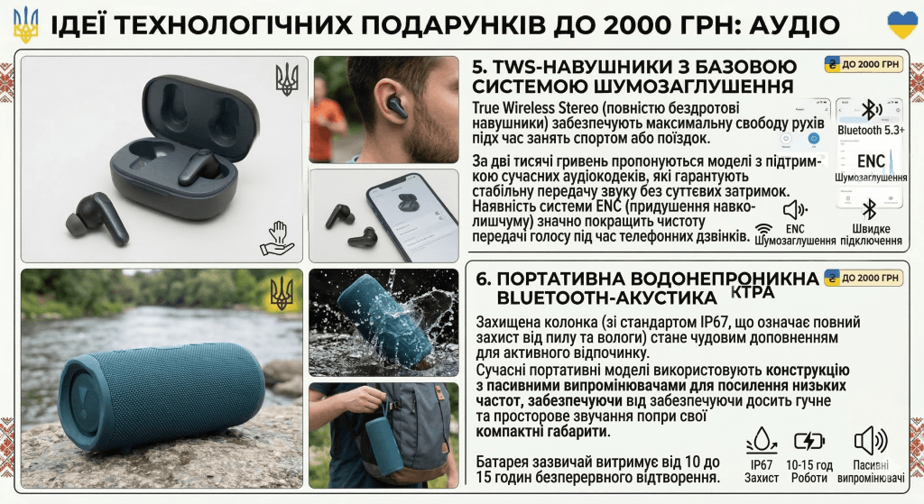 корисні електронні подарунки на день народження