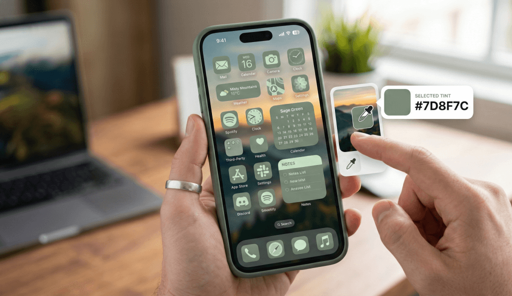 нові можливості кастомізації Home Screen в iOS 18