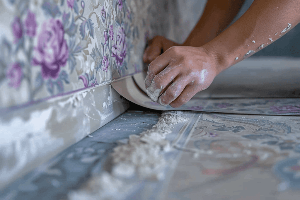 шпалери з великим малюнком як розрахувати кількість — раппорт підгонка малюнка смуги відходи