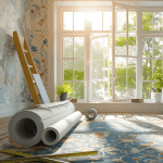 калькулятор шпалер скільки рулонів на кімнату — рулони шпалер кімната ремонт розрахунок