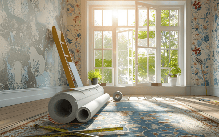 калькулятор шпалер скільки рулонів на кімнату — рулони шпалер кімната ремонт розрахунок