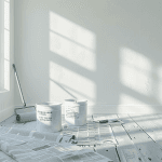 калькулятор фарби для стін скільки літрів — кімната ремонт фарбування стін банки фарби розрахунок